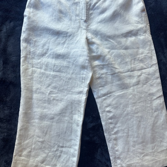 Talbots Pants - Talbots Pure Irish Linen Trousers Size 18
